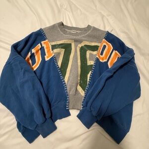 Bulldog Blue and Gray Sweatshirt